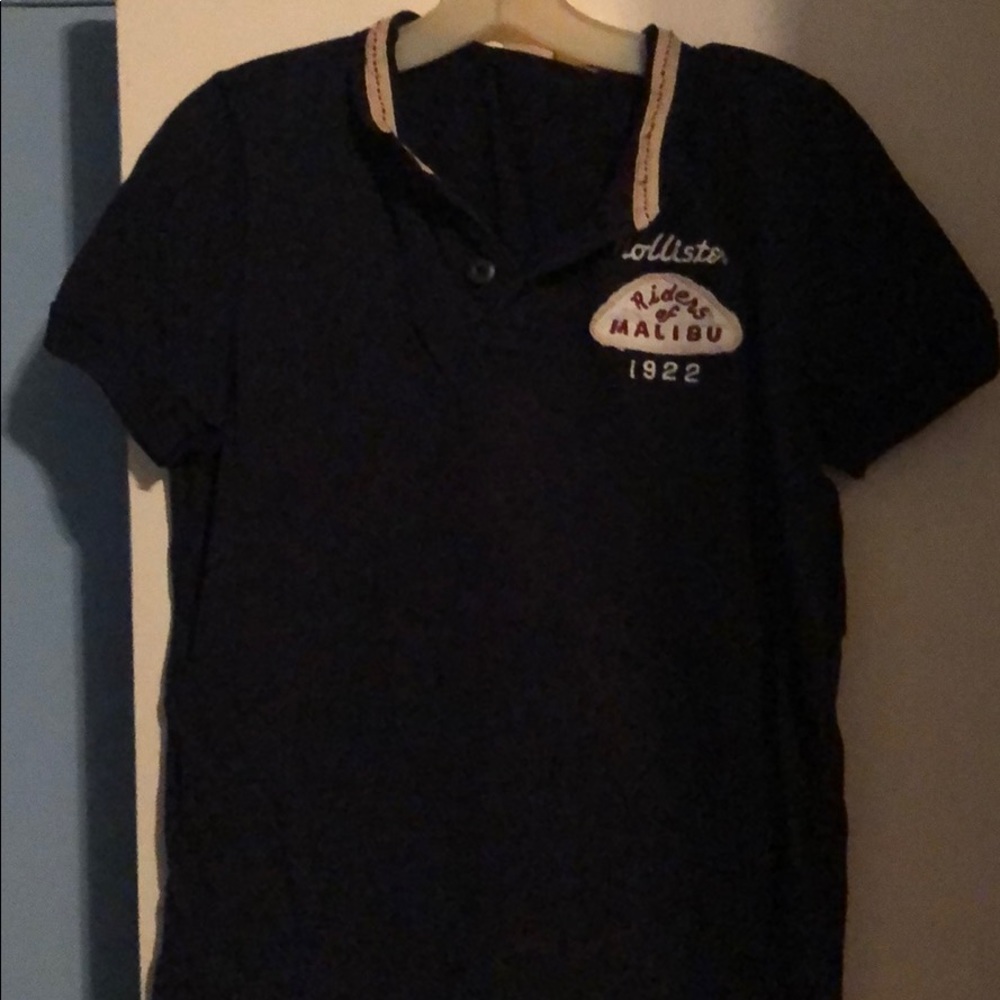 Dark blue Hollister Shirt
